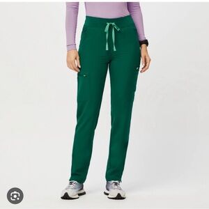 High Waisted Yola Skinny Scrub Pant - M